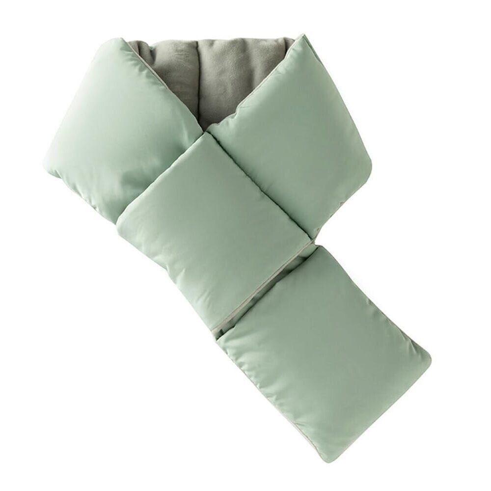 3164 Womens Puffer Scarf Soft Lightweight Neckwarmer Solid